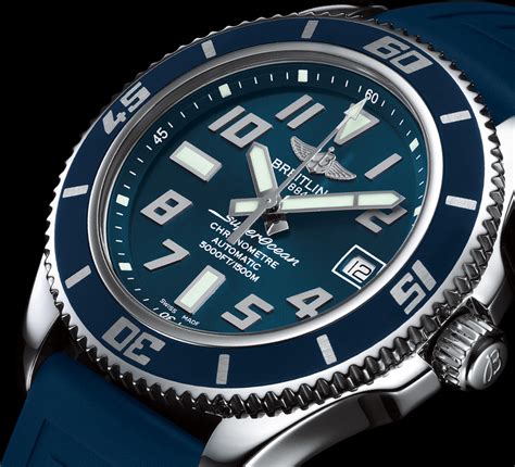 breitling superocean 42 limited edition blue price|breitling superocean 42 for sale.